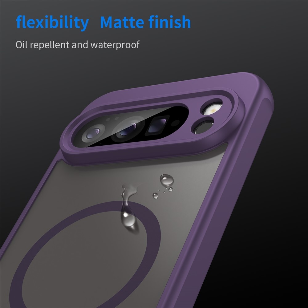Case matný gélový obal s MagSafe na Google Pixel 10 Pro XL - fialový