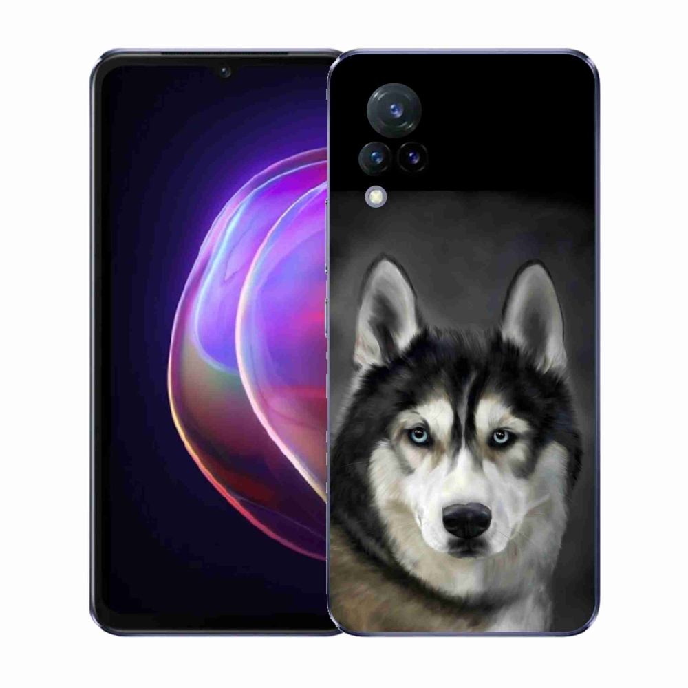 Gélový kryt mmCase na Vivo V21 4G/5G - husky