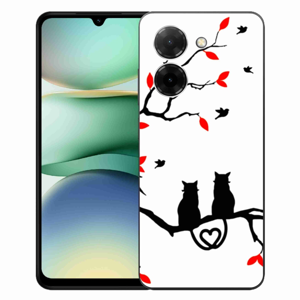 Gélový kryt mmCase na Xiaomi Redmi A5 (173.45x79.35x8.45mm) - mačacia láska