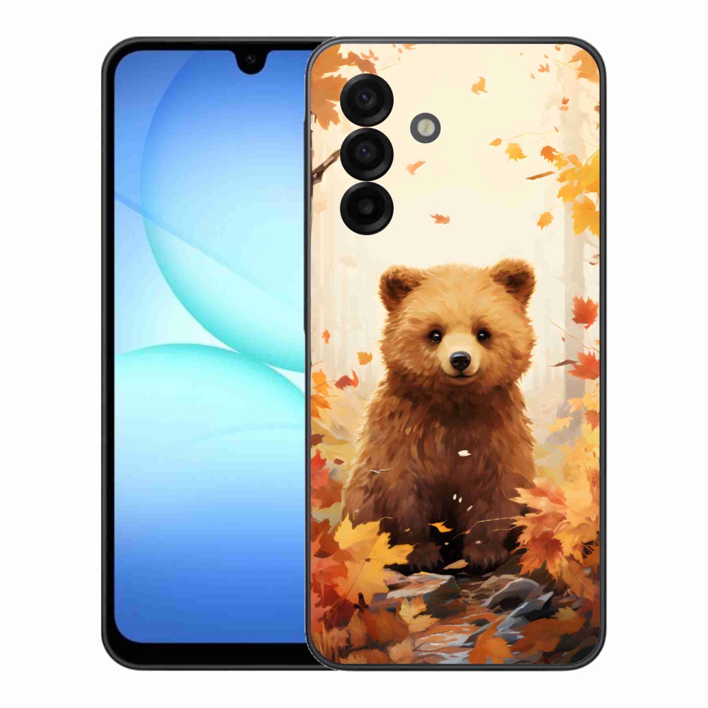 Gélový kryt mmCase na Samsung Galaxy A17 5G - medveď v lese