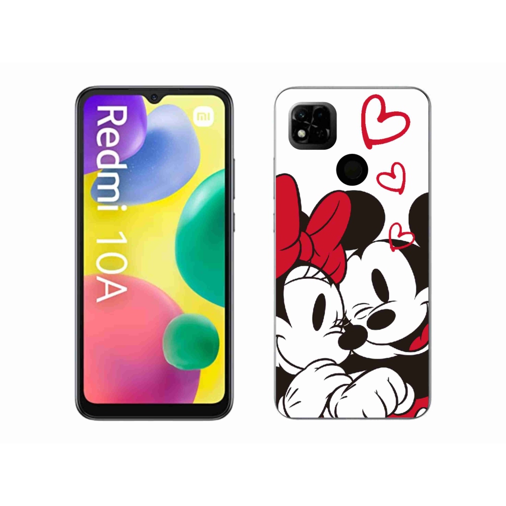 Gélový kryt mmCase na Xiaomi Redmi 10A - minnie a mickey