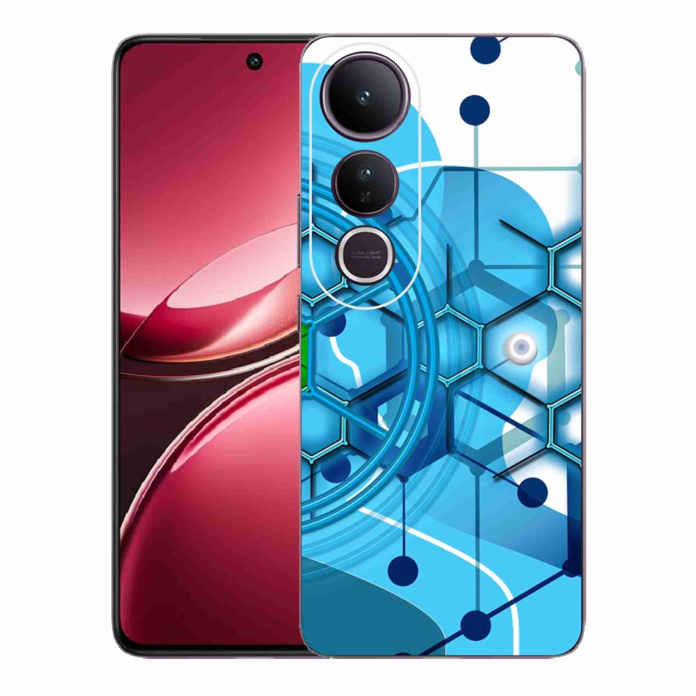 Gélový kryt mmCase na Vivo V50 Lite 4G/5G - abstraktný vzor 2