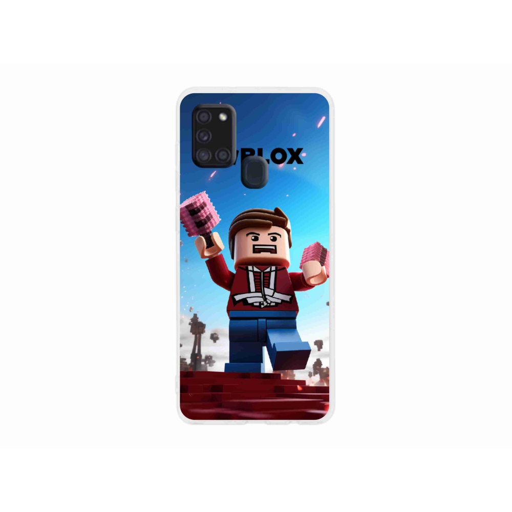 Gélový kryt mmCase na Samsung Galaxy A21s - roblox 2