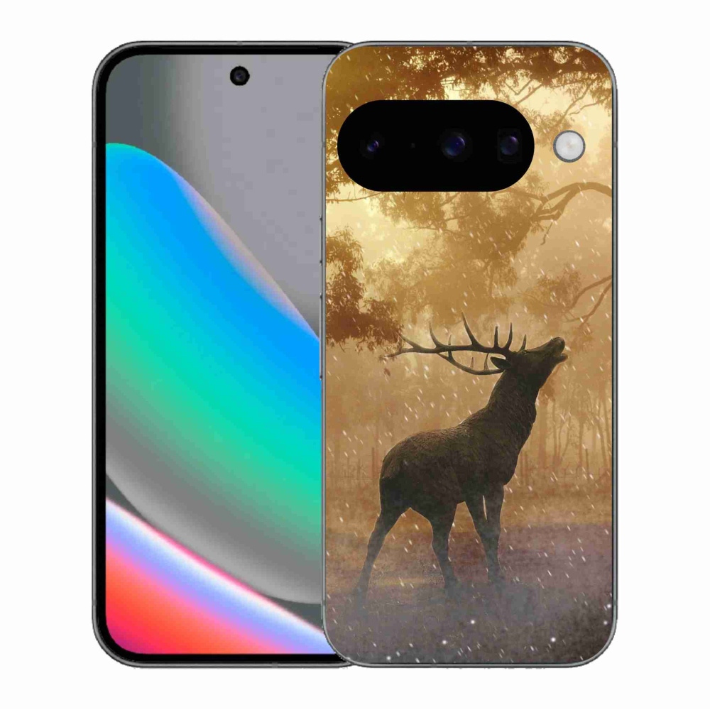 Gélový kryt mmCase na Google Pixel 10 - jeleň v ruji