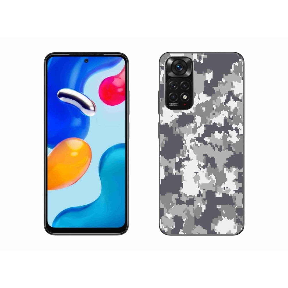 Gélový kryt mmCase na Xiaomi Redmi Note 11S 4G - maskáčový vzor 2