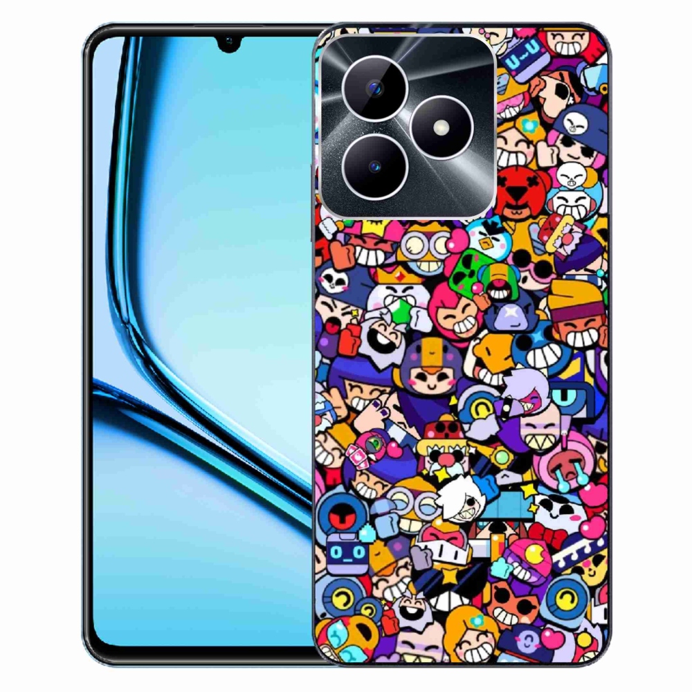 Gélový kryt mmCase na Realme Note 50 - brawl stars 2