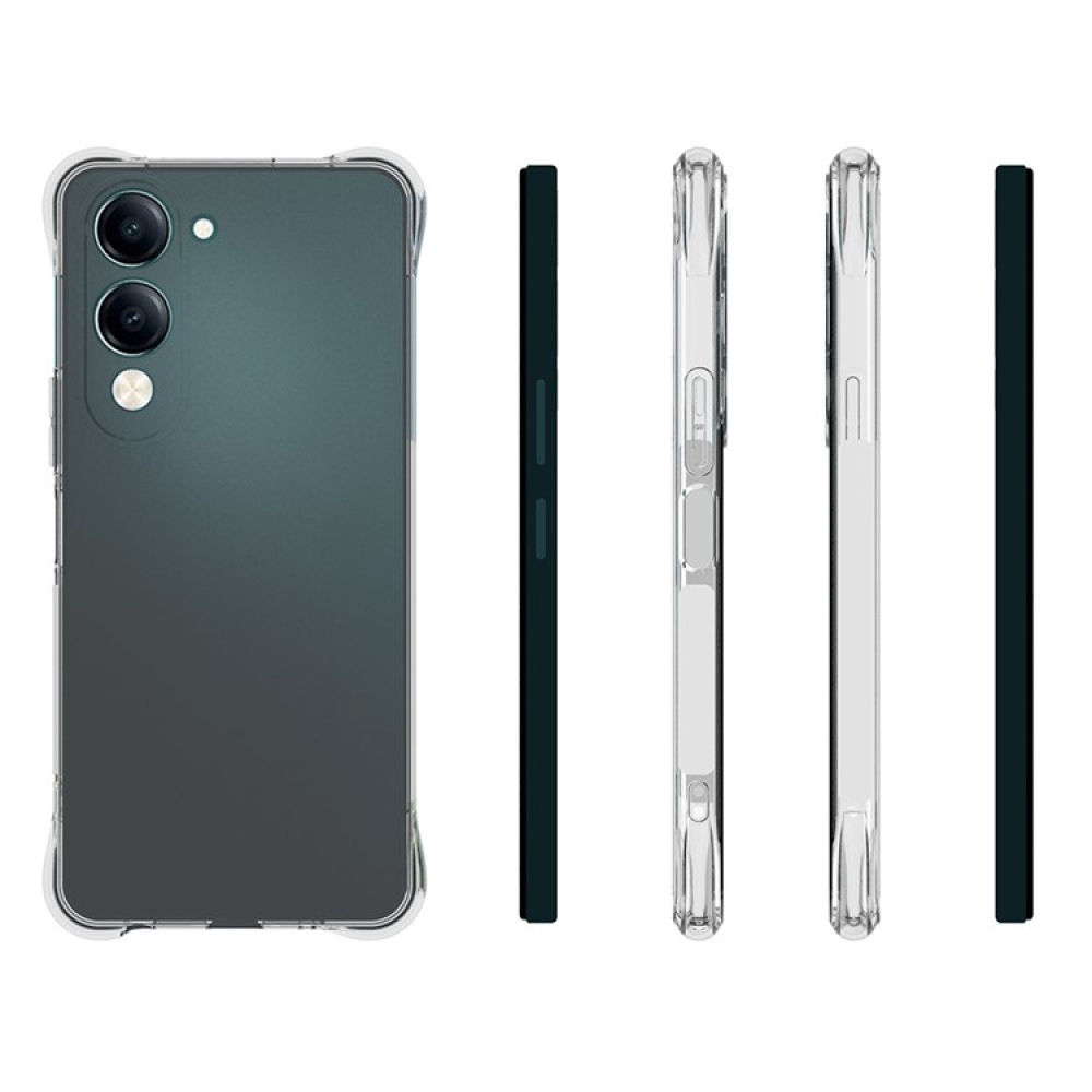 Priehľadný gélový obal na Vivo Y29s 5G - priehľadný