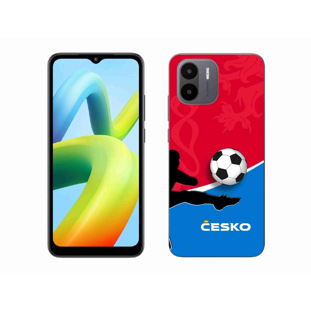 Gélový kryt mmCase na Xiaomi Redmi A1 - futbal Česko 2