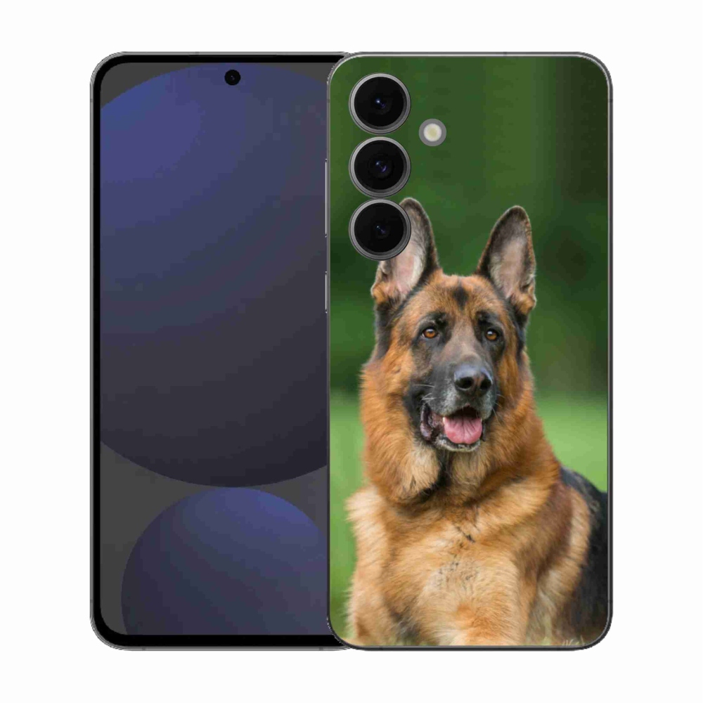 Gélový kryt mmCase na Samsung Galaxy S25 FE - nemecký ovčiak