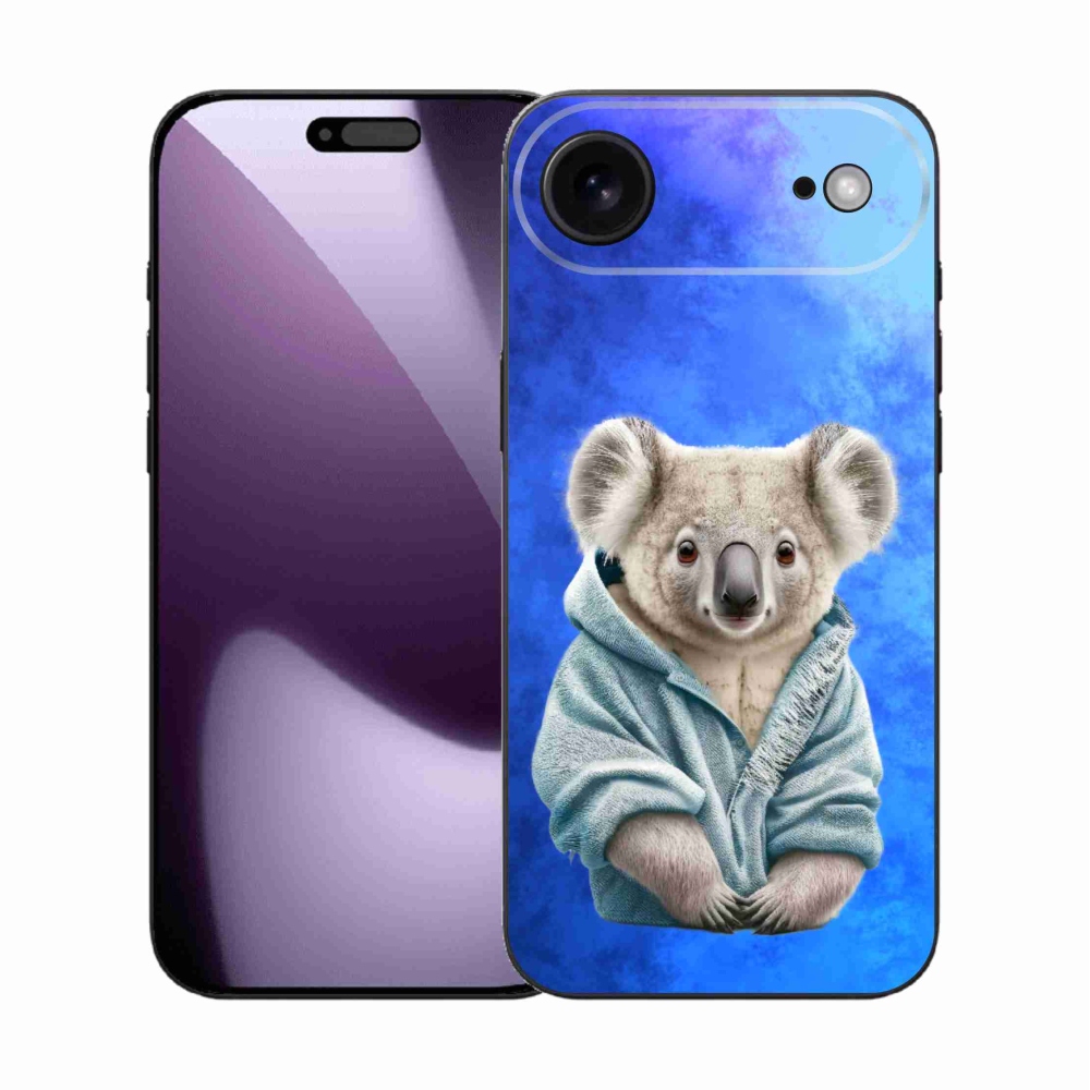 Gélový kryt mmCase na iPhone 17 Air - koala vo svetri