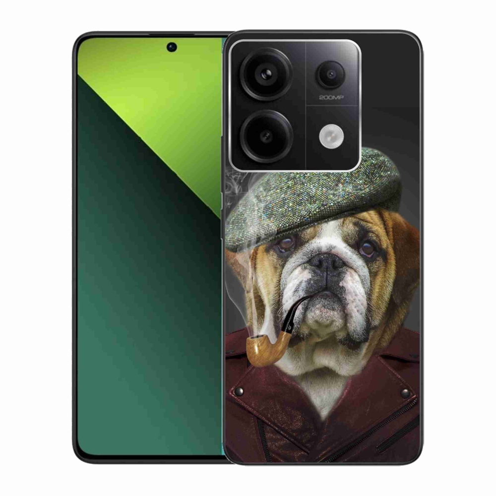 Gélový kryt mmCase na Xiaomi Redmi Note 13 Pro 5G/Poco X6 5G - pes s fajkou