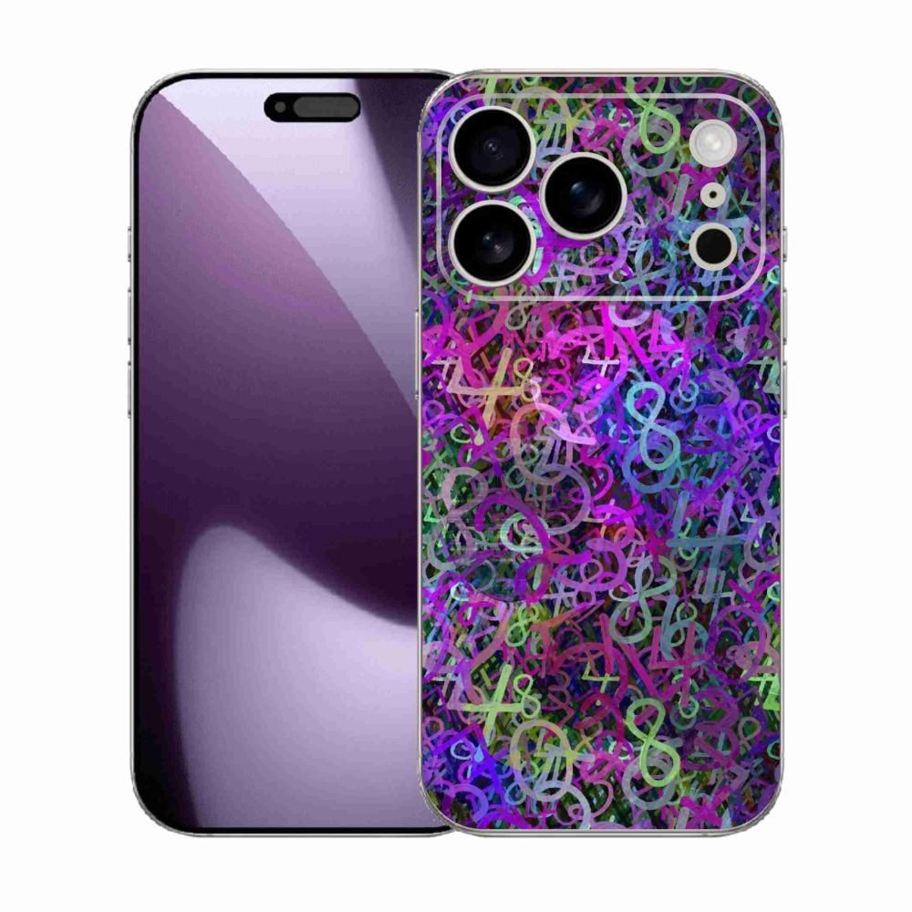 Gélový kryt mmCase na iPhone 17 Pro - abstraktný motív 25