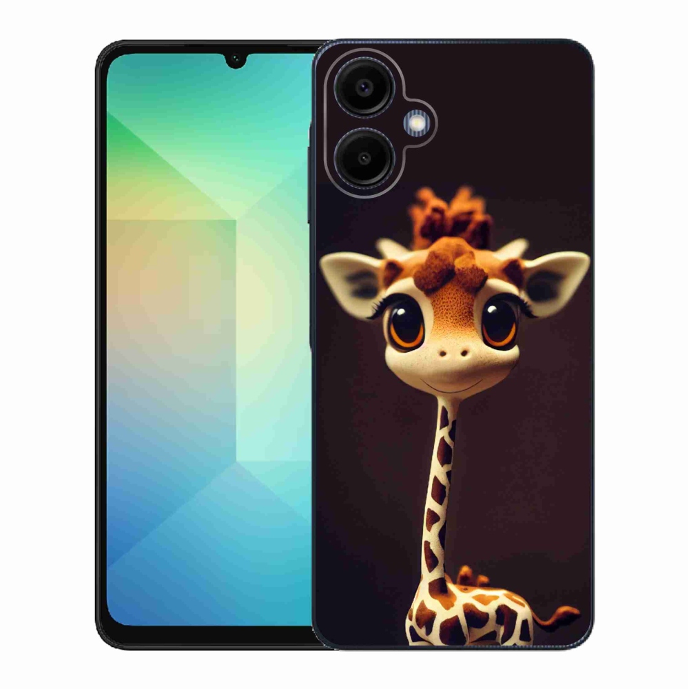 Gélový kryt mmCase na Samsung Galaxy A06 4G - malá žirafa