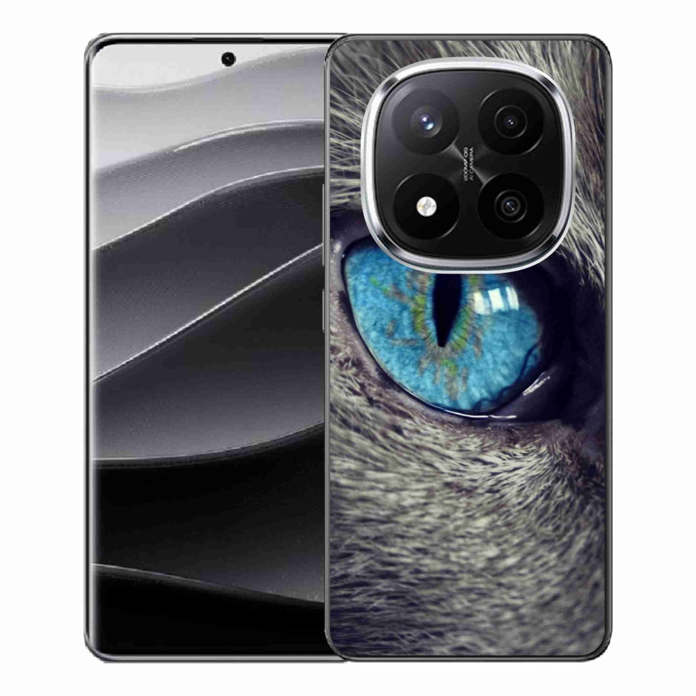 Gélový kryt mmCase na Xiaomi Redmi Note 14 Pro+ 5G - modré mačacie oko