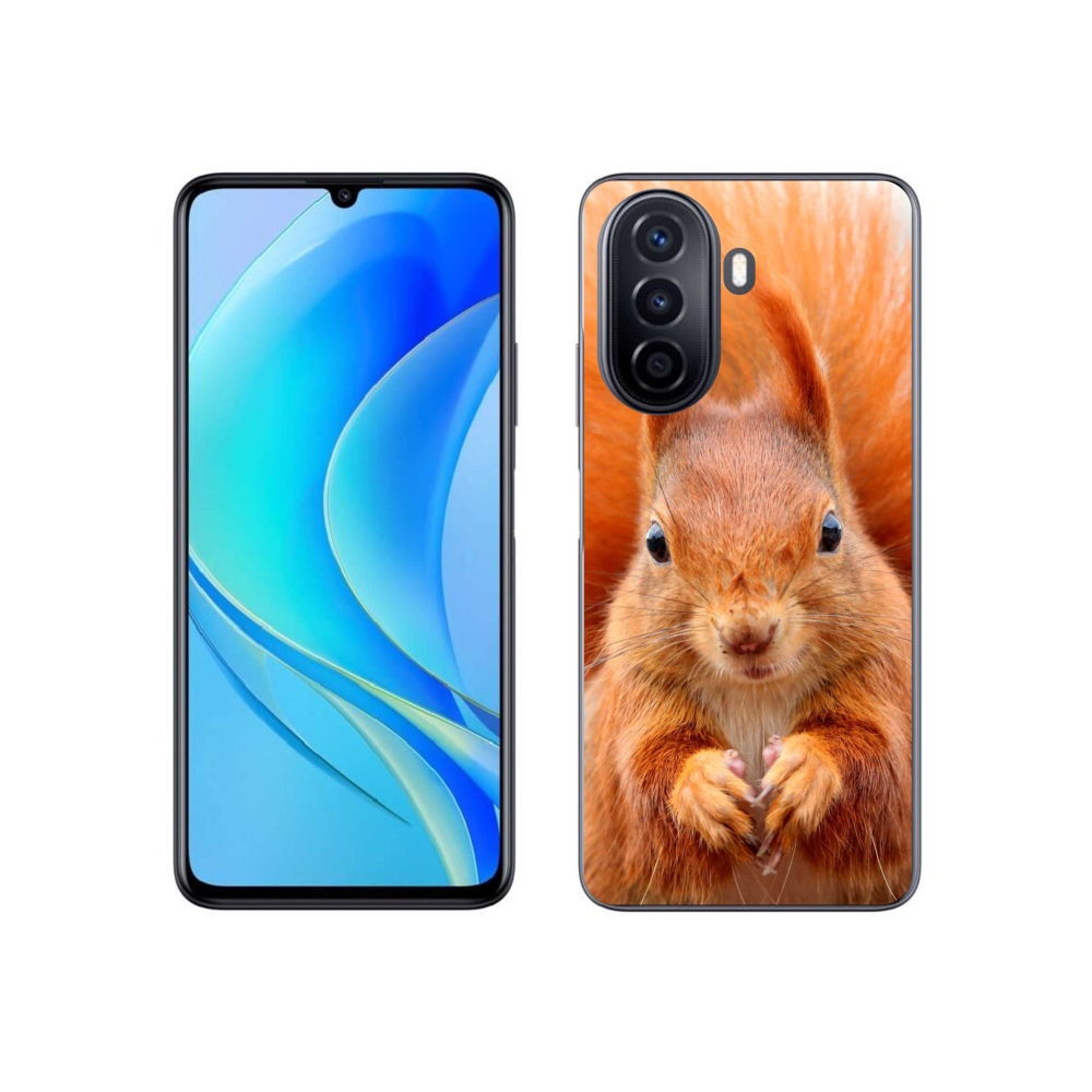 Gélový kryt mmCase na Huawei Nova Y70 - veverička