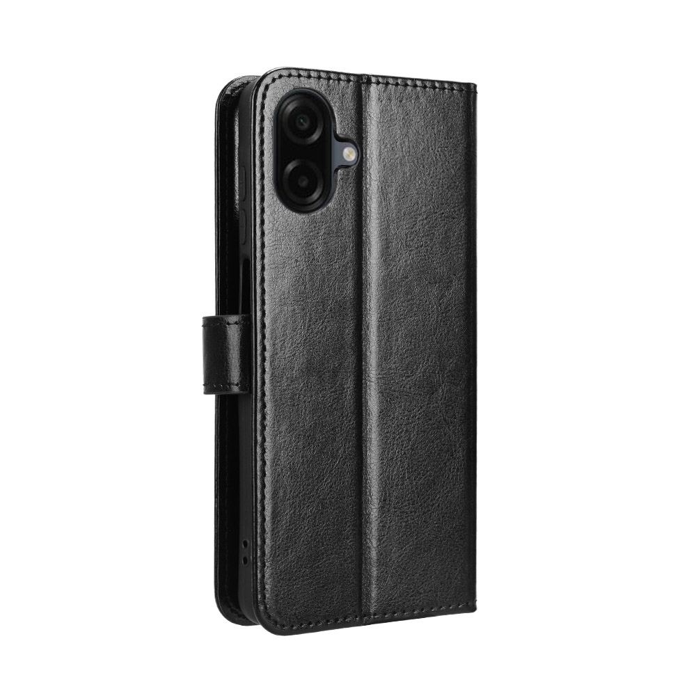 Crazy knižkové púzdro na Samsung Galaxy A07 4G - čierne