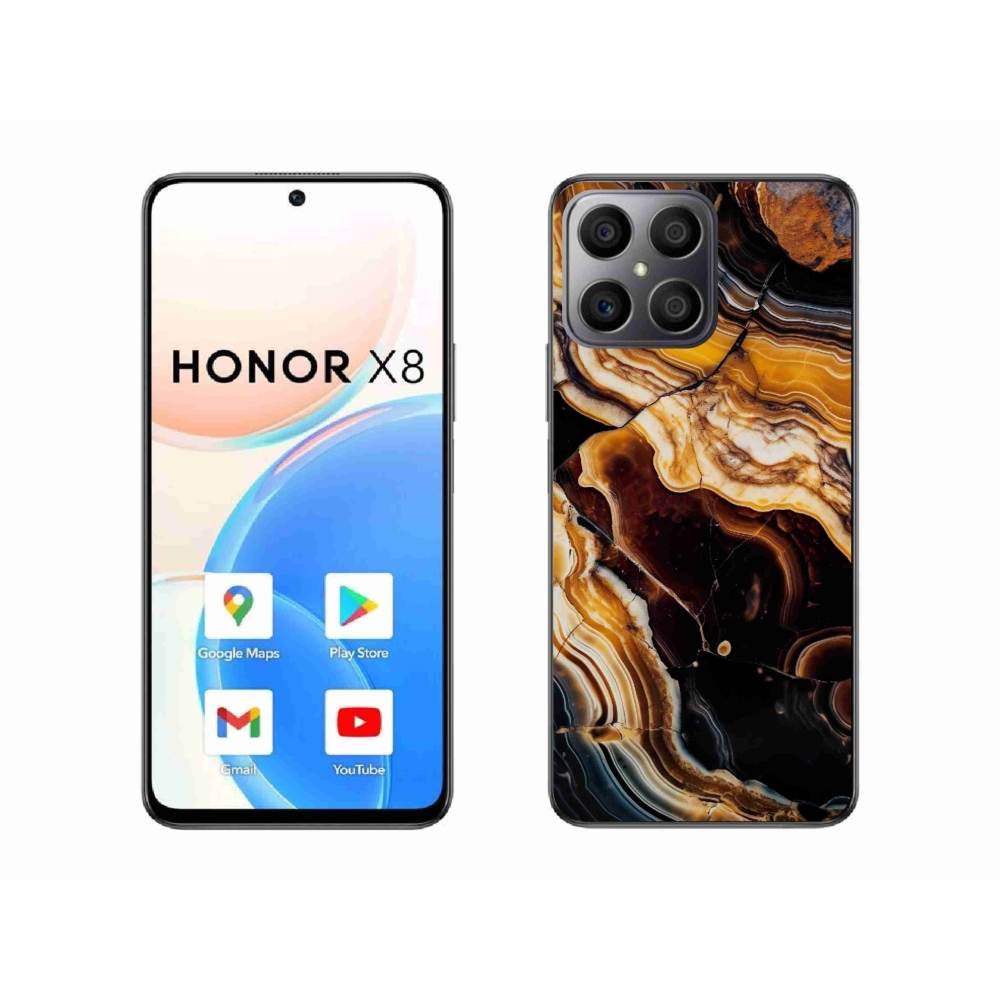 Gélový kryt mmCase na Honor X8 - abstraktný motív 26