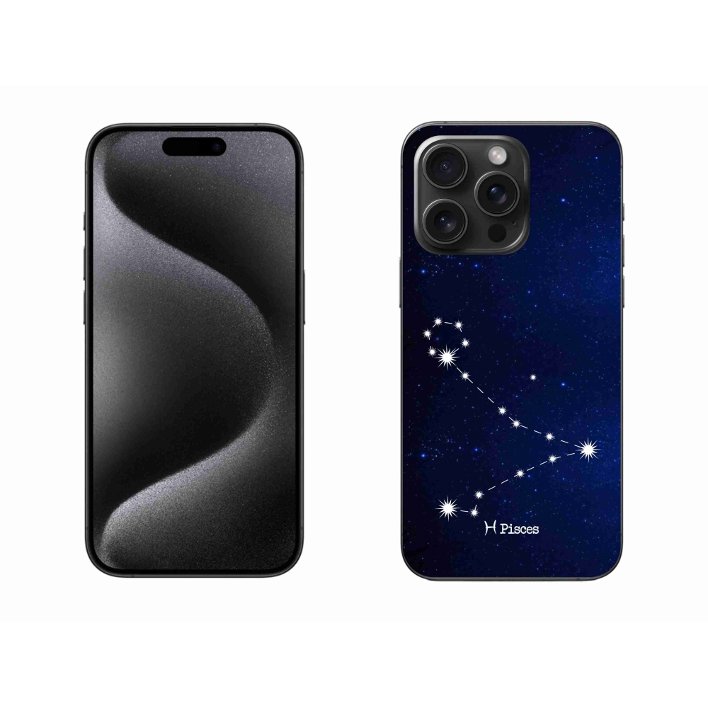 Gélový kryt mmCase na iPhone 15 Pro Max - súhvezdie Ryby