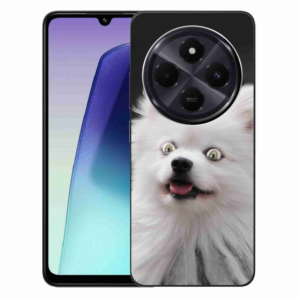 Gélový kryt mmCase na Xiaomi Redmi 14C/Poco C75 - biely špic