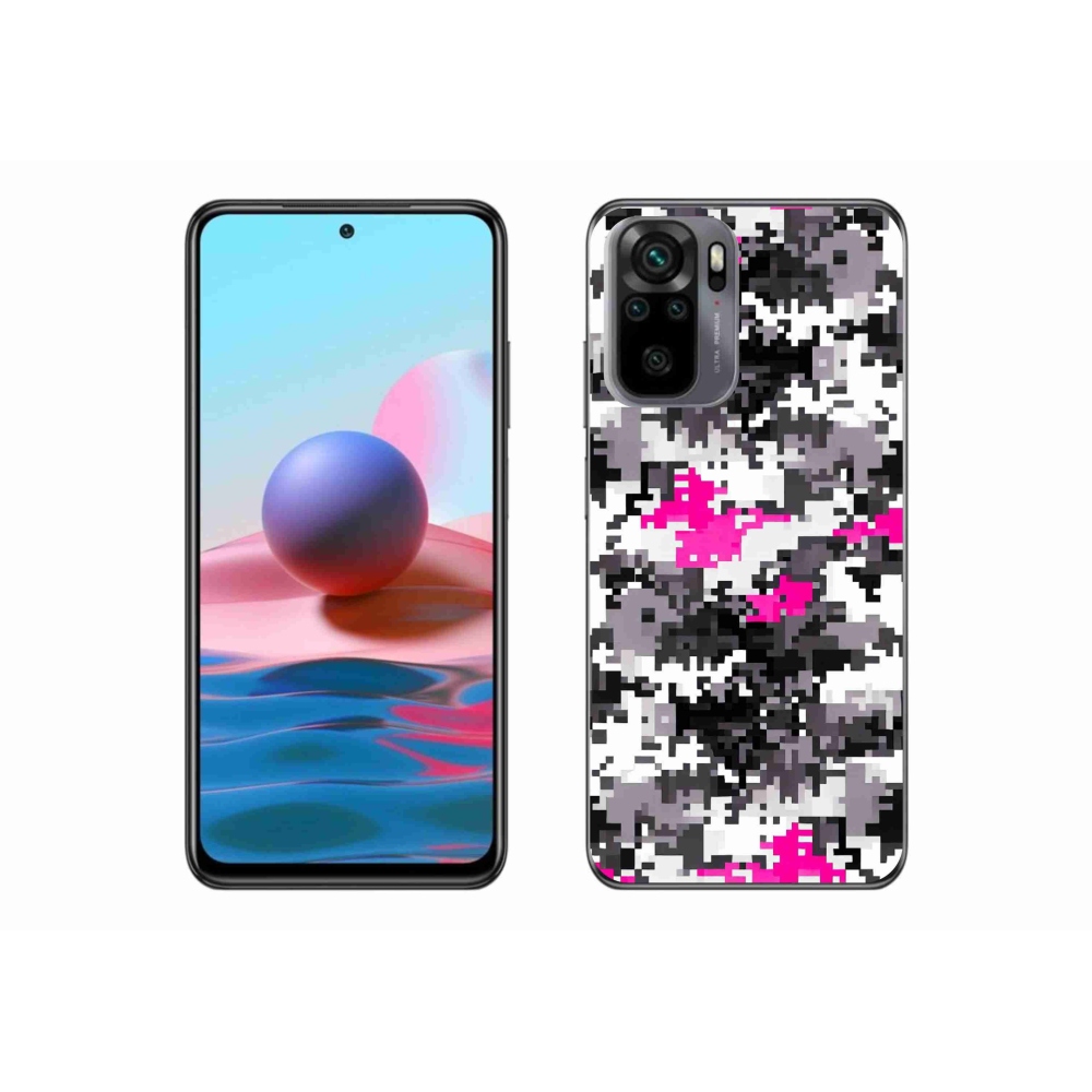 Gélový kryt mmCase na Xiaomi Redmi Note 10S - maskáčový vzor 4
