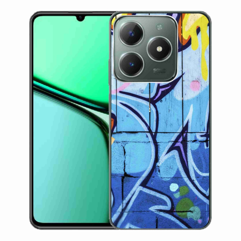 Gélový kryt mmCase na Realme C61 - graffiti