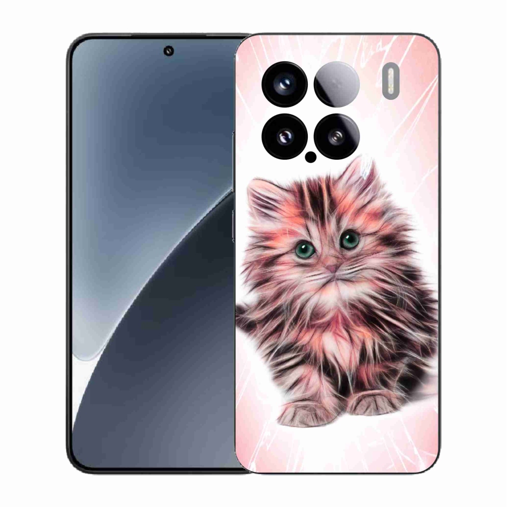 Gélový kryt mmCase na Xiaomi 15 - roztomilé mačiatko