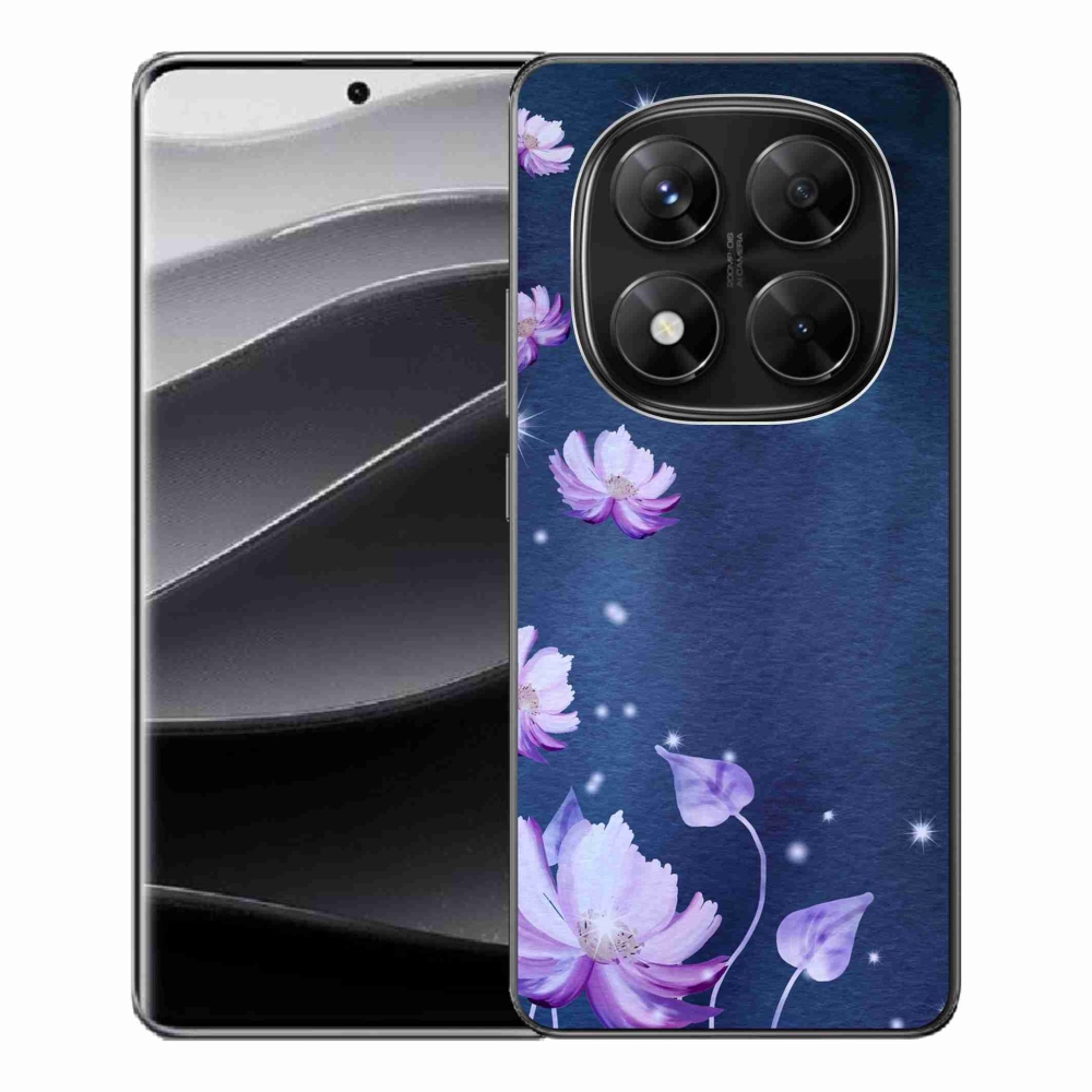 Gélový kryt mmCase na Xiaomi Redmi Note 14 Pro 5G/Poco X7 5G - padajúce kvety