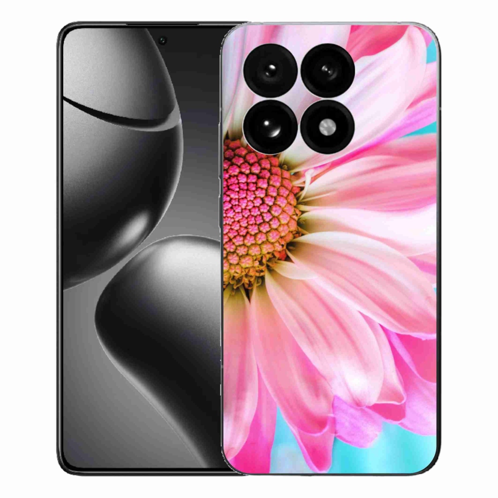 Gélový kryt mmCase na Xiaomi 15T - ružový kvet