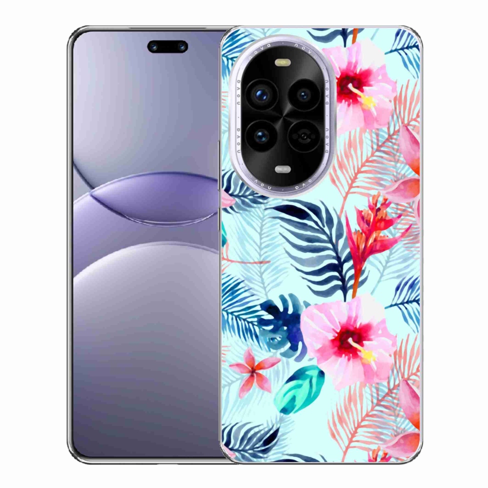 Gélový kryt mmCase na Huawei Nova 13 Pro 5G - kvety