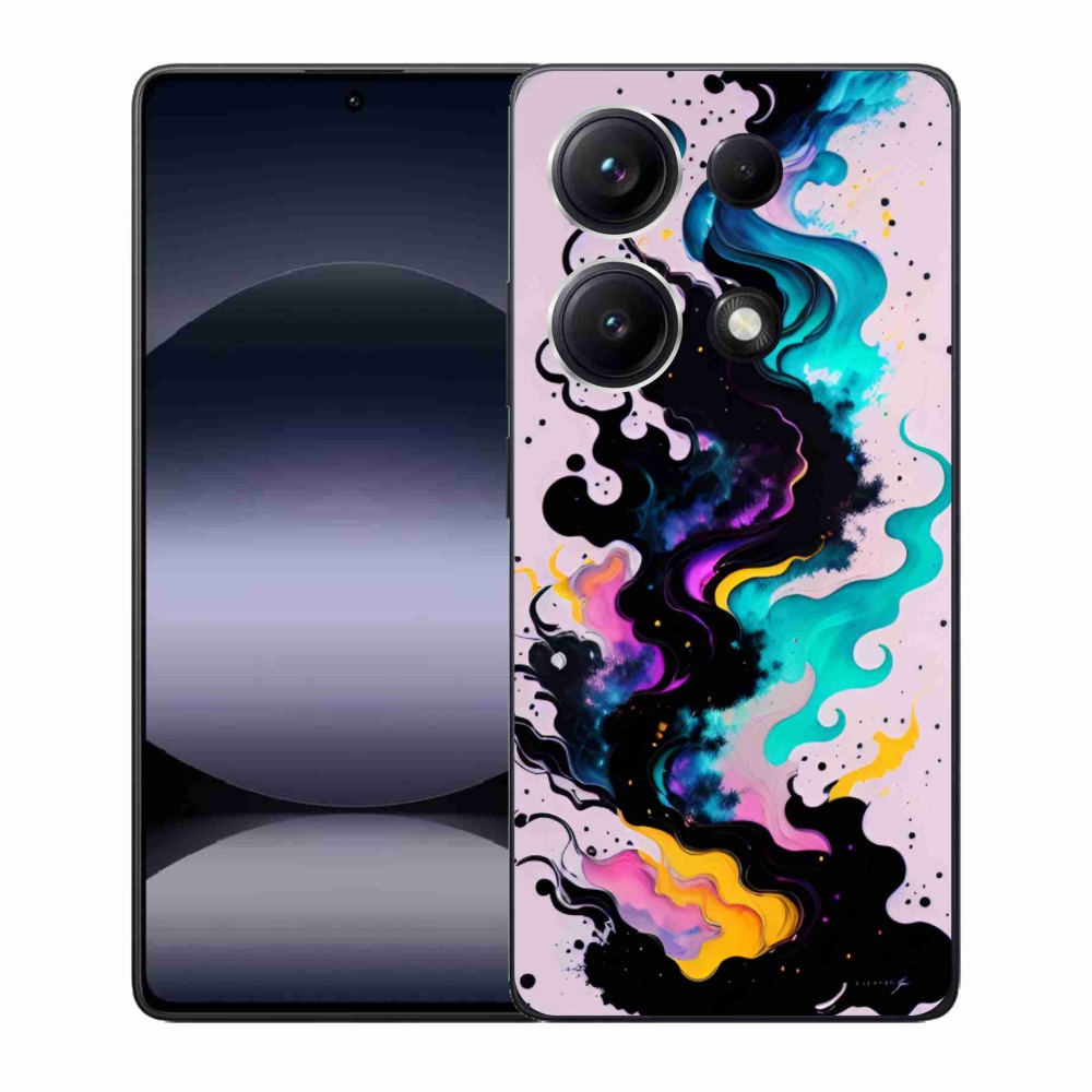 Gélový kryt mmCase na Xiaomi Redmi Note 14S - abstraktný motív 4