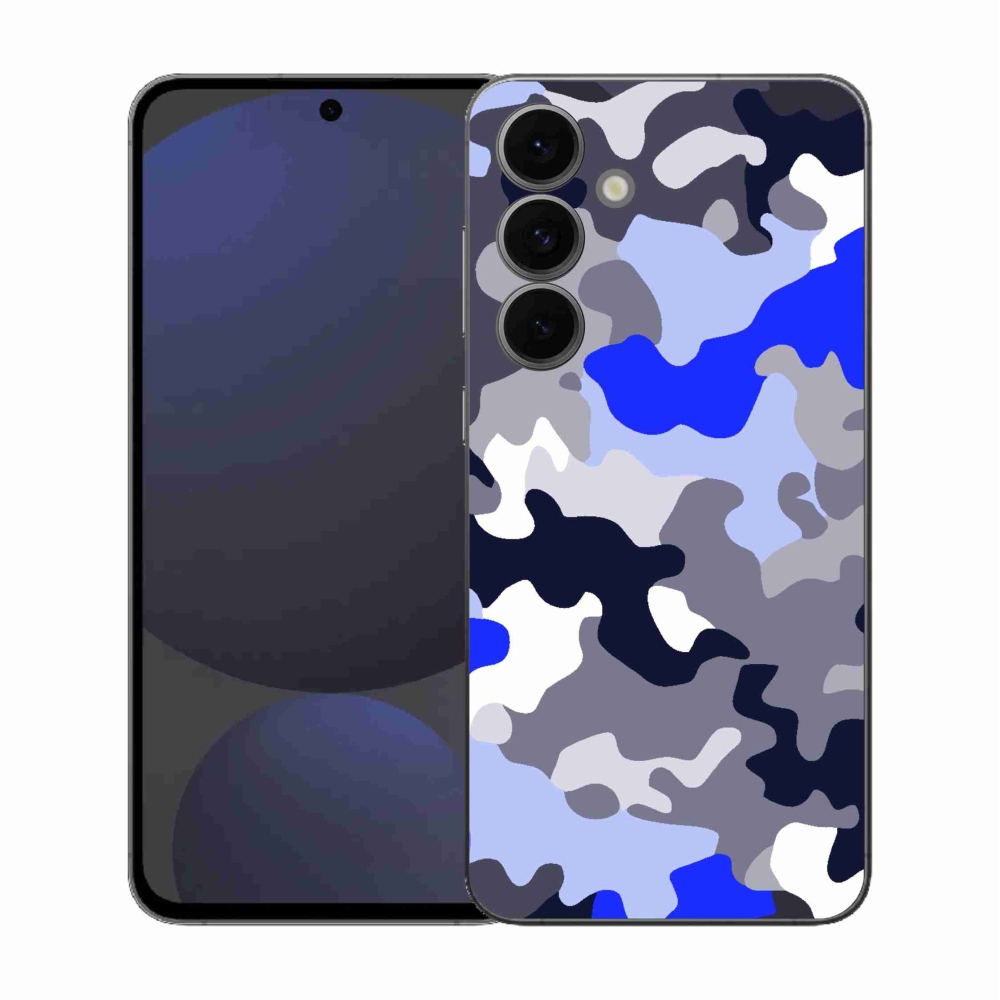 Gélový kryt mmCase na Samsung Galaxy S25 FE - maskáčový vzor 8
