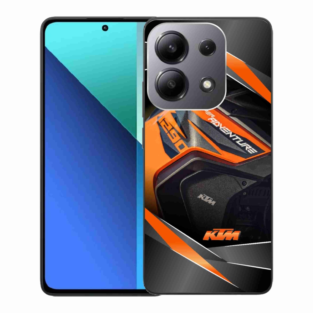 Gélový kryt mmCase na Xiaomi Redmi Note 13 - motorka ktm