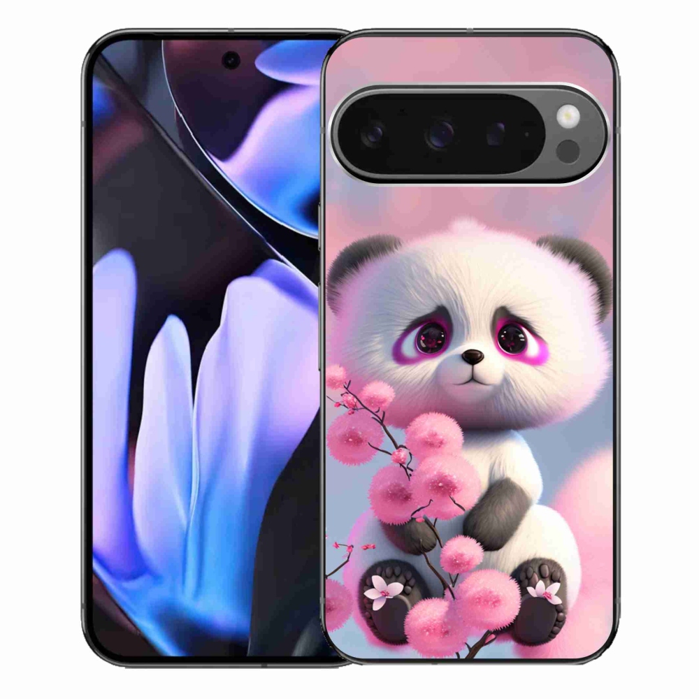 Gélový kryt mmCase na Google Pixel 9 Pro XL - roztomilá panda 1