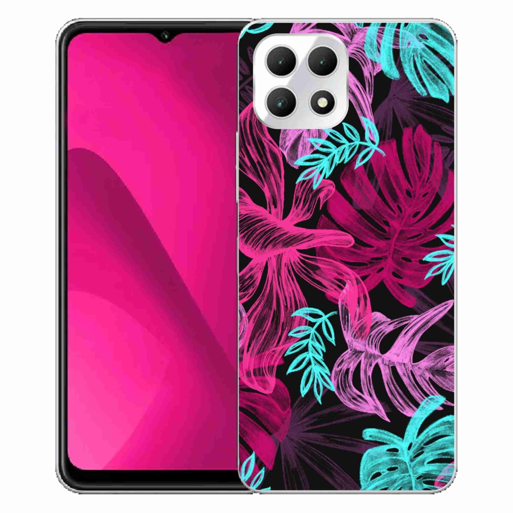 Gélový kryt mmCase na T-Mobile T Phone 2 - kvety 1