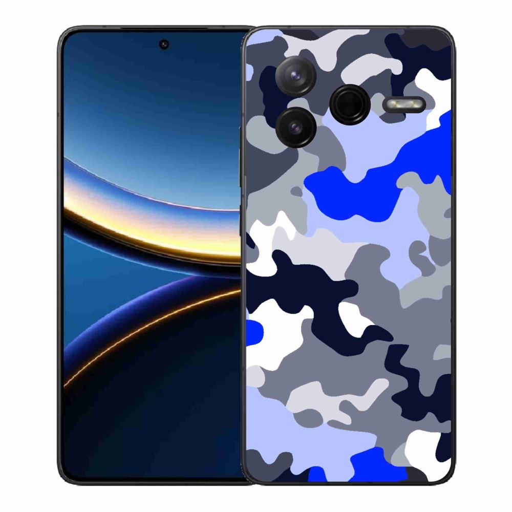 Gélový kryt mmCase na Xiaomi Poco F7 Pro - maskáčový vzor 8