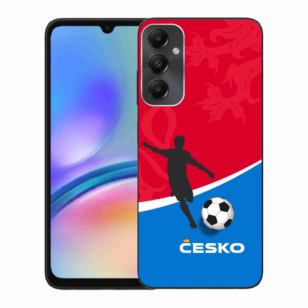 Gélový kryt mmCase na Samsung Galaxy A05s - futbal Česko