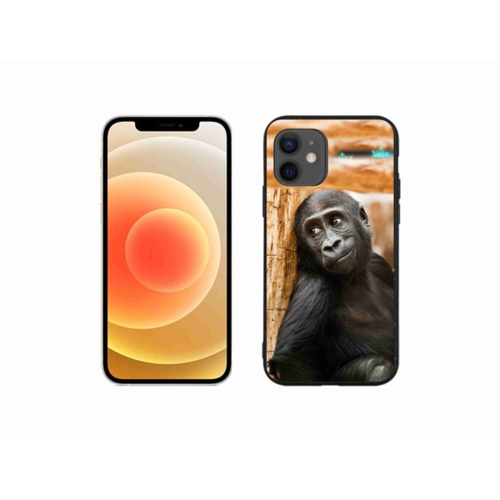 Gélový kryt mmCase na iPhone 12 mini - gorila