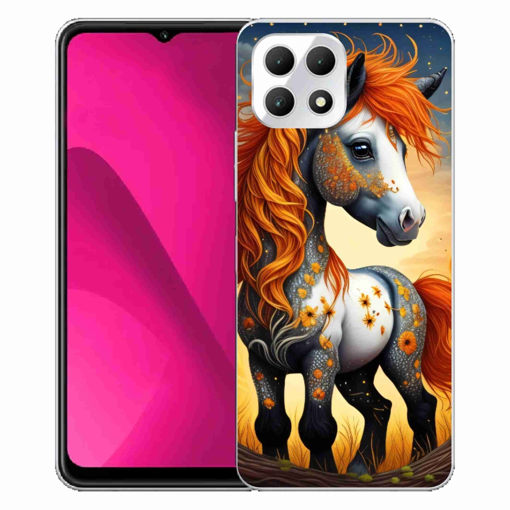 Gélový kryt mmCase na T-Mobile T Phone 2 - farebný poník