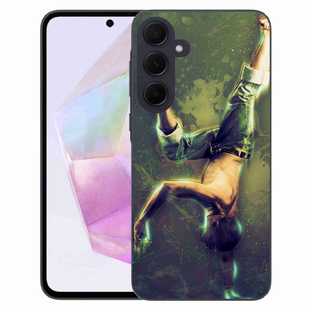 Gélový kryt mmCase na Samsung Galaxy A35 5G - breakdance