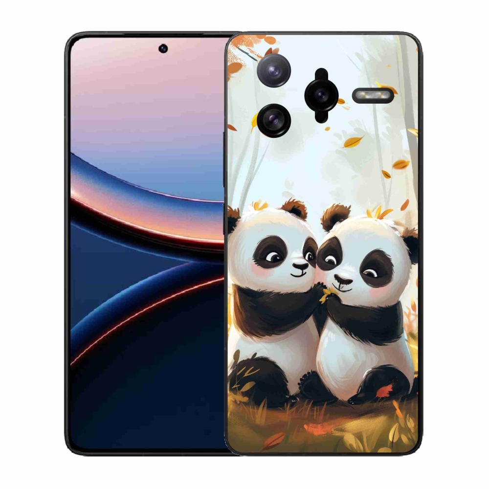 Gélový kryt mmCase na Xiaomi Poco F7 Ultra - pandy