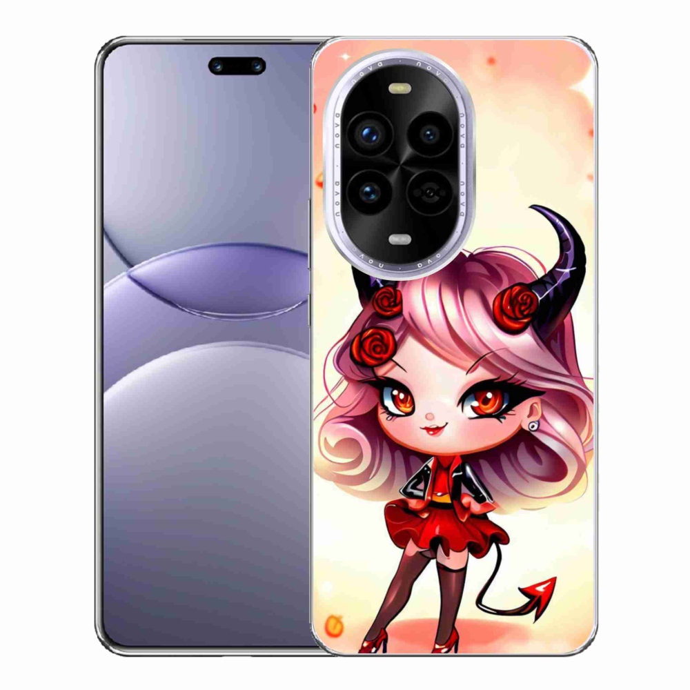 Gélový kryt mmCase na Huawei Nova 13 Pro 5G - kreslená čertica