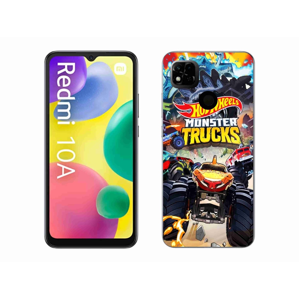 Gélový kryt mmCase na Xiaomi Redmi 10A - hot wheels 2