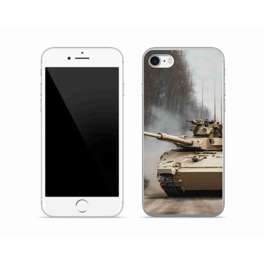 Gélový kryt mmCase na iPhone SE (2020) - tank 1