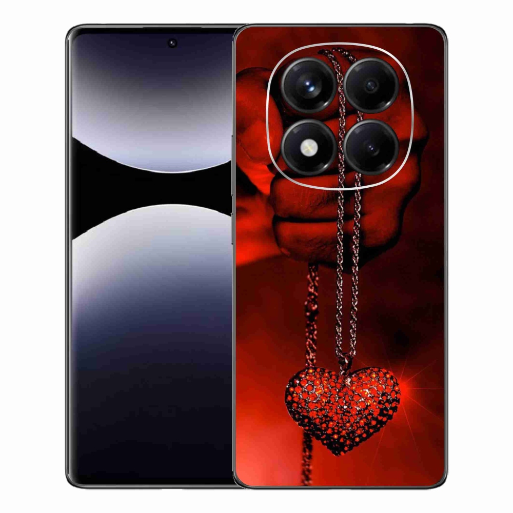 Gélový kryt mmCase na Xiaomi Redmi Note 14 Pro - náhrdelník
