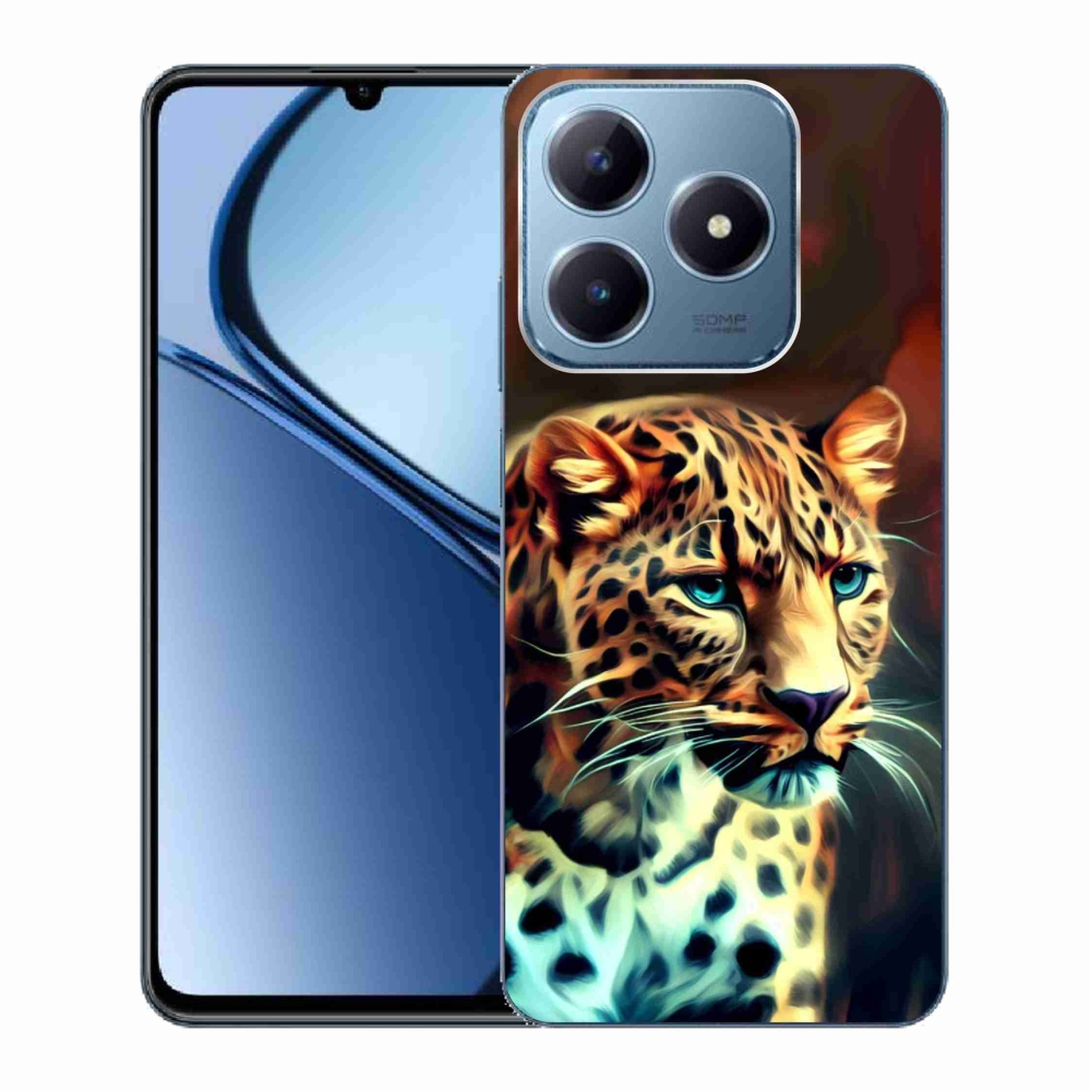 Gélový kryt mmCase na Realme C63 - leopard