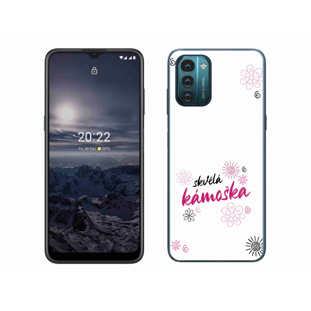 Gélový kryt mmCase na Nokia G11/G21 - skvelá kamoška biele pozadie