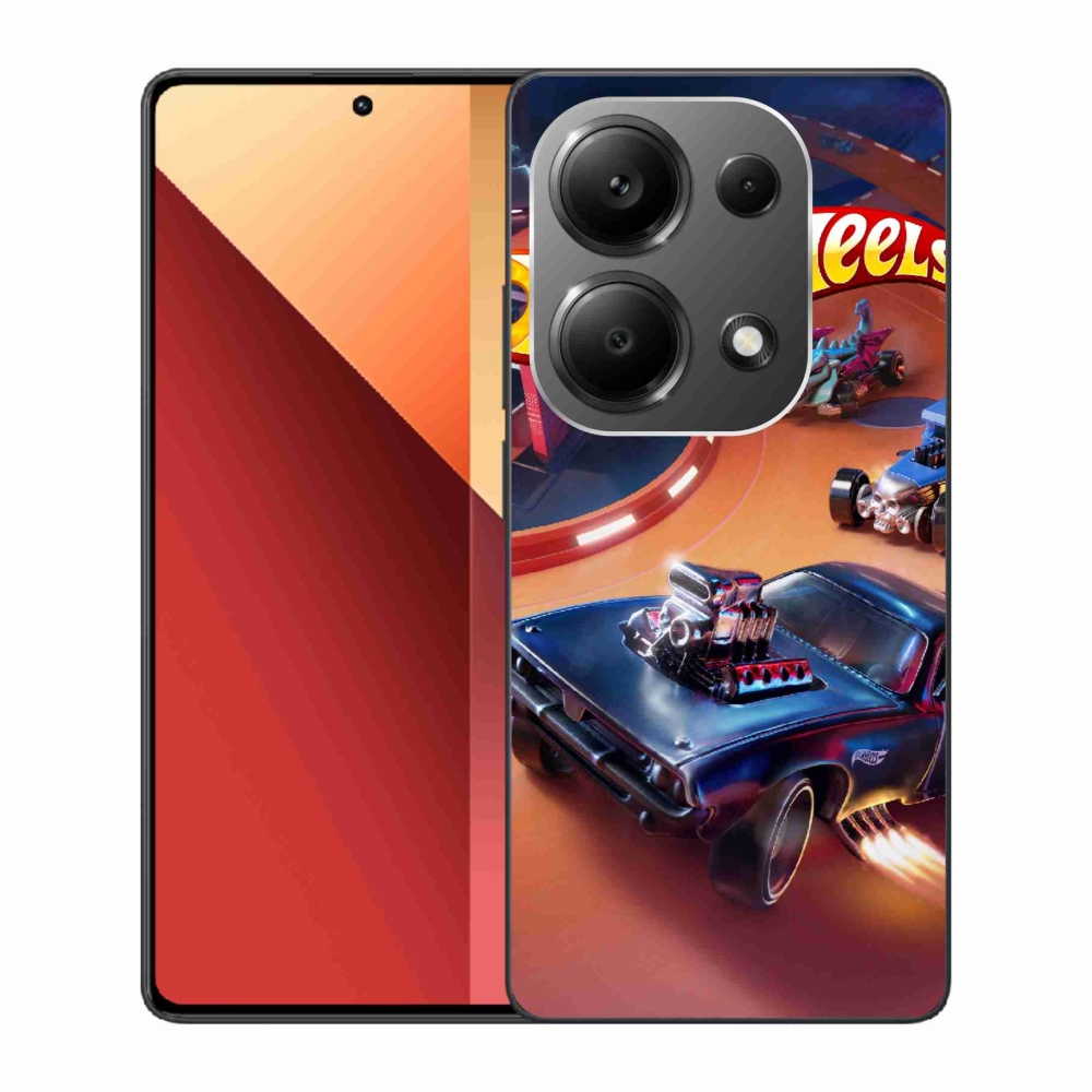 Gélový kryt mmCase na Xiaomi Redmi Note 13 Pro 4G/Poco M6 Pro - hot wheels