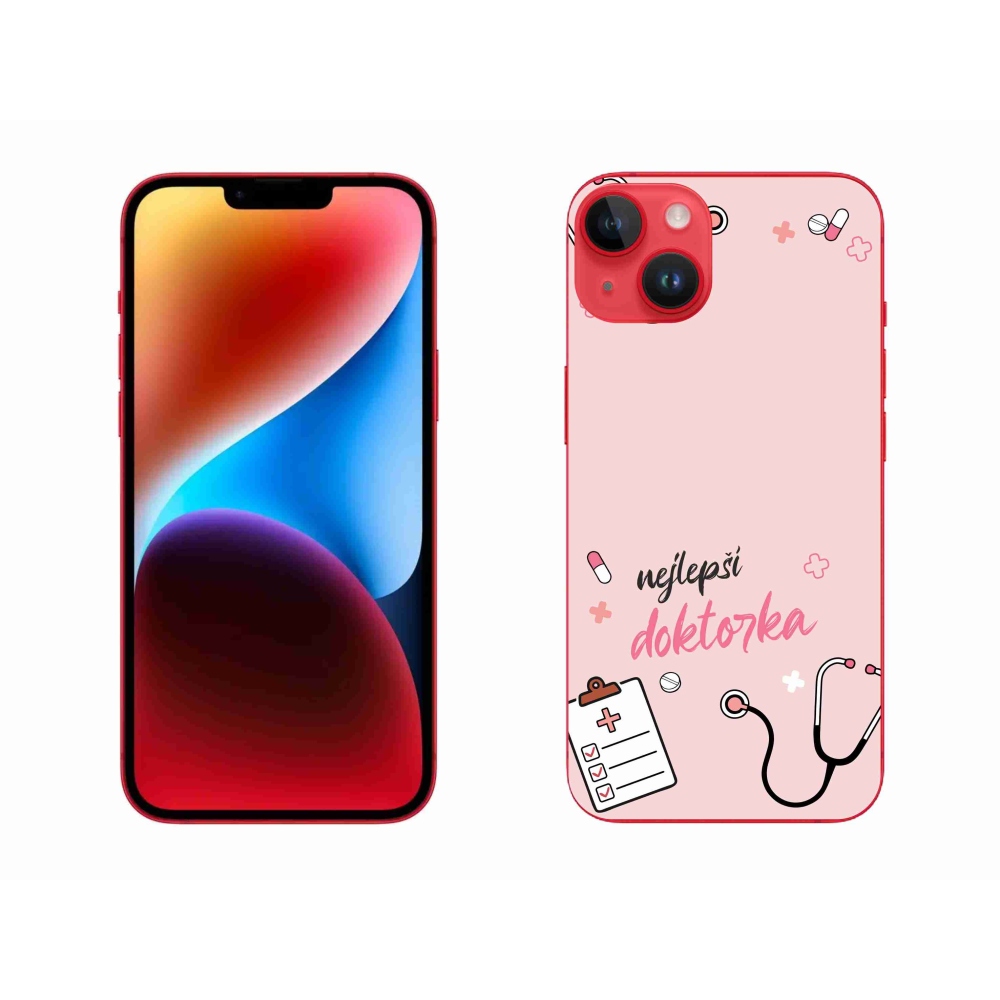 Gélový kryt mmCase na iPhone 14 Plus - najlepšia doktorka