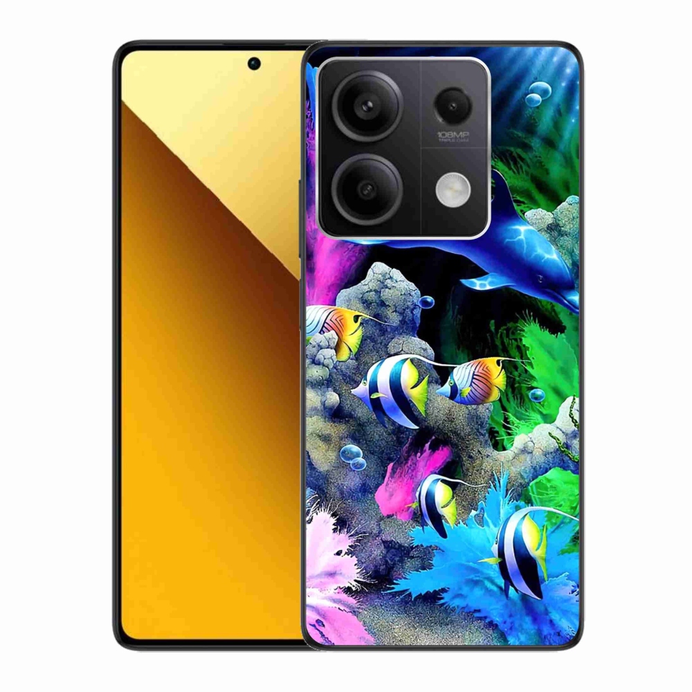 Gélový obal mmCase na Xiaomi Redmi Note 13 5G - morský svet