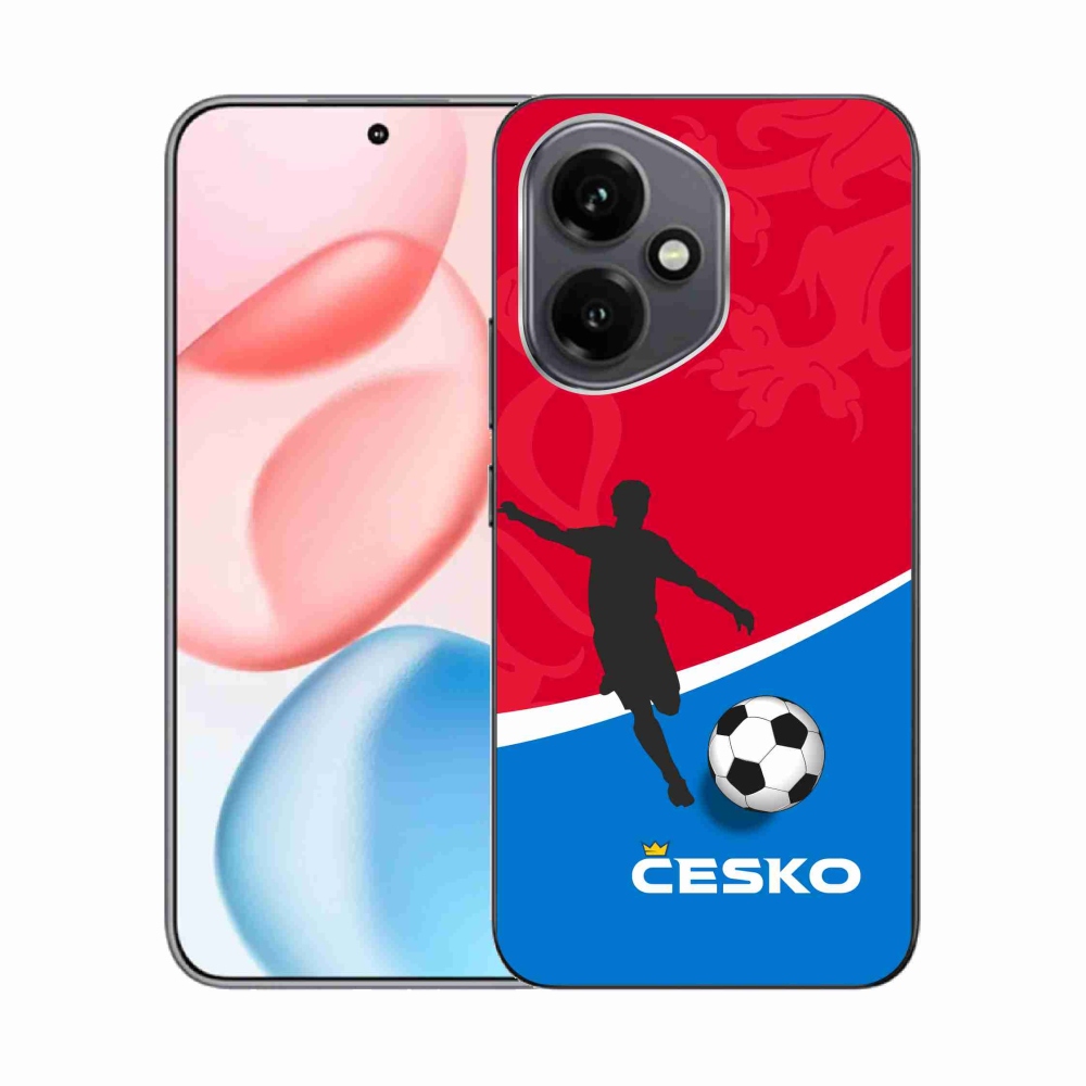 Gélový kryt mmCase na Honor 400 - futbal Česko